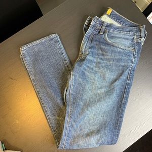 J. Crew men’s 32/32 484 slim straight medium rinse